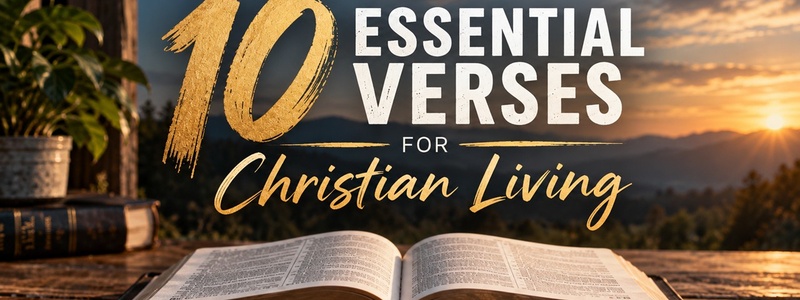 10 Essential Verses for Christian Living